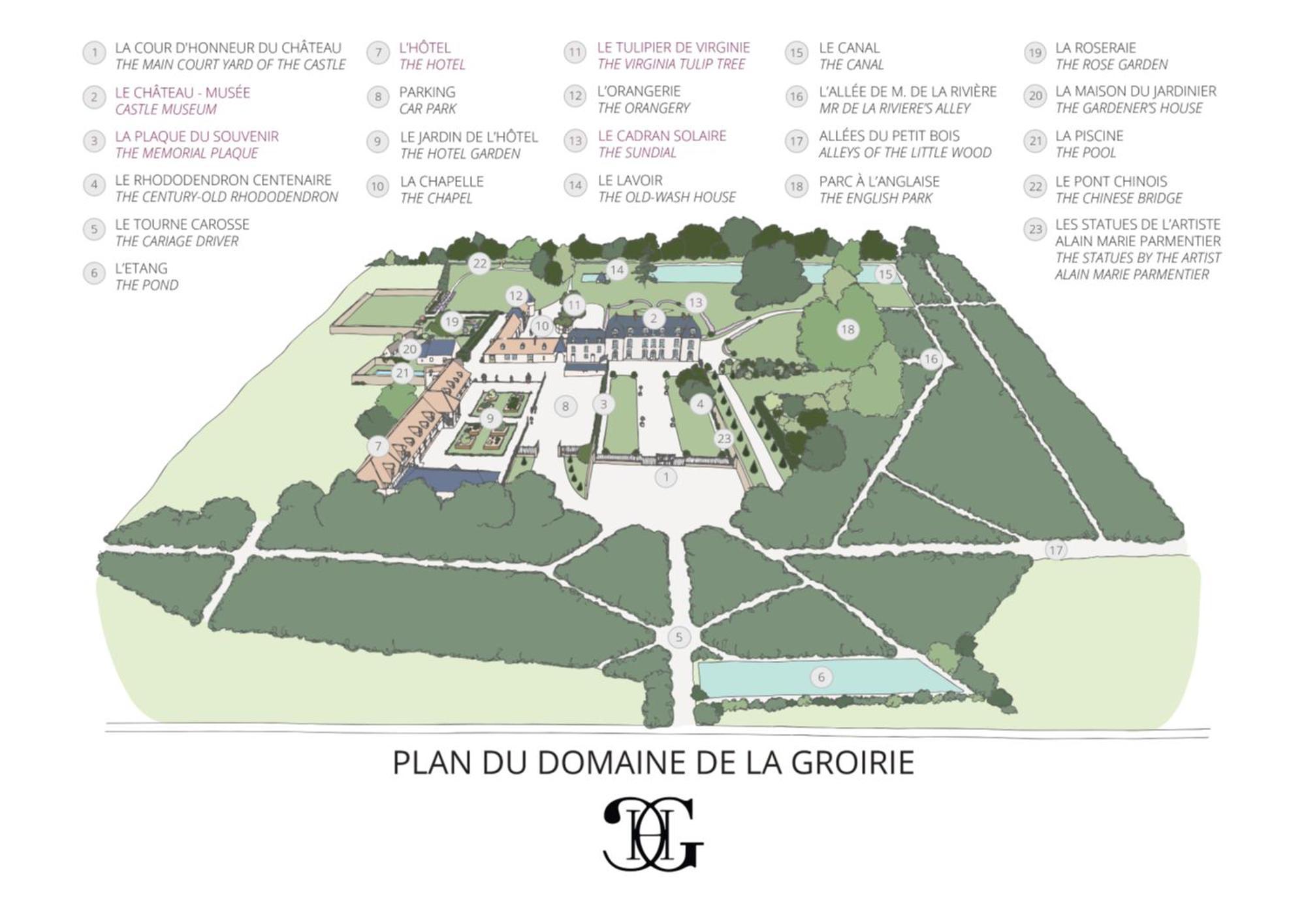 Hotel Du Domaine De La Groirie - Le Mans Trangé Zewnętrze zdjęcie